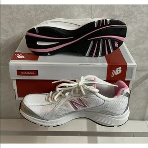 New balance 7.5m new box pink 57579 athletic shoes